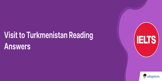 Visit to Turkmenistan Reading Answers